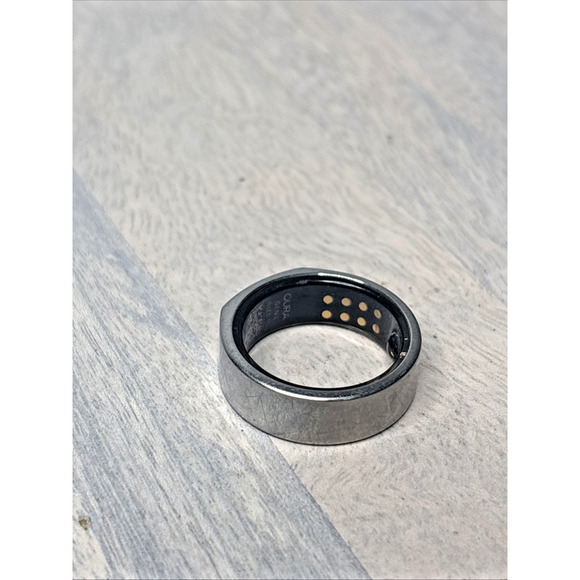 Oura Ring Gen 3 Silver Smart Activity & Sleep Tracker size 13 - Picture 4 of 7